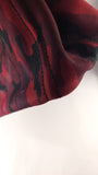 Prada Red and Black Camo 2way Hand Bag - G0613