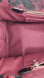 Prada Red and Black Camo 2way Hand Bag - G0613