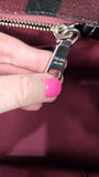 Prada Red and Black Camo 2way Hand Bag - G0613