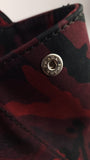 Prada Red and Black Camo 2way Hand Bag - G0613