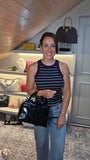 Gucci Black Patent Leather 2way Handbag - G0614