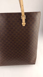 Celine Brown Macadam Tote Bag - G0489