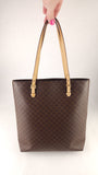 Celine Brown Macadam Tote Bag - G0489