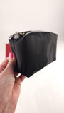 Salvatore Ferragamo Black Canvas Pouch - G0594