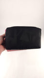 Salvatore Ferragamo Black Canvas Pouch - G0594