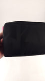 Salvatore Ferragamo Black Canvas Pouch - G0594