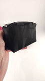 Salvatore Ferragamo Black Canvas Pouch - G0594