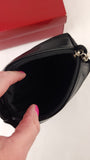 Salvatore Ferragamo Black Canvas Pouch - G0594