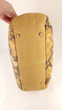 Salvatore Ferragamo Yellow Python Handbag - G0705