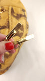 Salvatore Ferragamo Yellow Python Handbag - G0705
