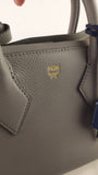 MCM Grey Leather 2way Handbag - G0609