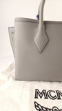 MCM Grey Leather 2way Handbag - G0609