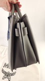 MCM Grey Leather 2way Handbag - G0609