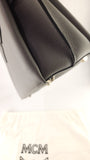 MCM Grey Leather 2way Handbag - G0609