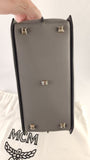 MCM Grey Leather 2way Handbag - G0609