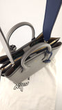 MCM Grey Leather 2way Handbag - G0609