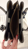 MCM Grey Leather 2way Handbag - G0609