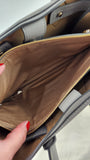 MCM Grey Leather 2way Handbag - G0609