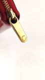 Louis Vuitton Monogram Vernis Red Zippy Wallet - 3650