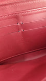 Louis Vuitton Monogram Vernis Red Zippy Wallet - 3650