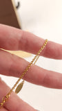Louis Vuitton Glory V Gold Tone Bracelet - G0619