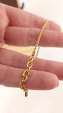 Louis Vuitton Glory V Gold Tone Bracelet - G0619
