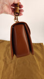Gucci Brown Leather Bamboo Handle 1947 Top Handle Bag - G0616