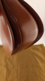Gucci Brown Leather Bamboo Handle 1947 Top Handle Bag - G0616