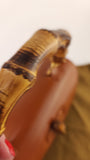 Gucci Brown Leather Bamboo Handle 1947 Top Handle Bag - G0616