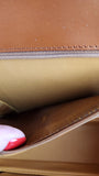 Gucci Brown Leather Bamboo Handle 1947 Top Handle Bag - G0616