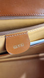 Gucci Brown Leather Bamboo Handle 1947 Top Handle Bag - G0616