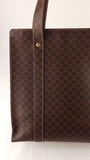 Celine Brown Macadam Tote Bag - G0659