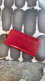 Louis Vuitton Monogram Vernis Red Zippy Wallet - 3650