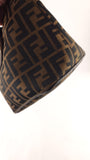 Fendi Zucca Brown Canvas Mamma Bucket Bag - G0570