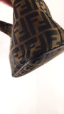 Fendi Zucca Brown Canvas Mamma Bucket Bag - G0570