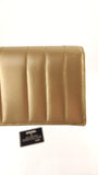 Chanel Gold Leather Pouch - 3500