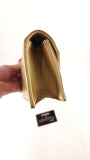 Chanel Gold Leather Pouch - 3500