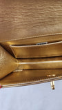 Chanel Gold Leather Pouch - 3500
