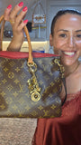 Louis Vuitton Bijoux Sac Tresor Gold Bag Charm - 3586