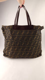Fendi Zucca Canvas Tote Bag - G0716