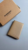 Burberry Brown Leather Card Case - G0717