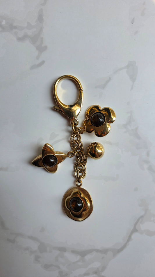 Louis Vuitton Bijoux Sac Tresor Gold Bag Charm - 3586