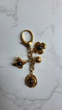 Louis Vuitton Bijoux Sac Tresor Gold Bag Charm - 3586