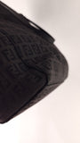 Fendi Zucchino Brown/Black Canvas Tote - G0663