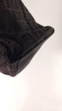 Fendi Zucchino Brown/Black Canvas Tote - G0663