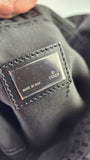 Fendi Zucchino Brown/Black Canvas Tote - G0663