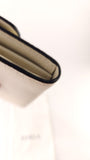 Furla Black/Cream/Grey Leather Long Wallet - G0700