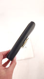 Furla Black/Cream/Grey Leather Long Wallet - G0700