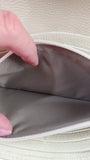 Furla Black/Cream/Grey Leather Long Wallet - G0700