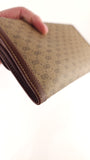 Gucci Vintage Brown GG Canvas Long Wallet - G0718